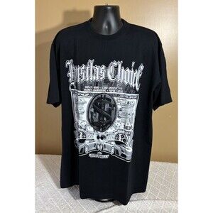 Hustlas Choice Bulletproof Handle Ya Business Money Cars Hustle Hard Tee Size 3X